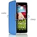 MoKo LG G Pad 7.0 Case - Slim Lightweight Smart Shell Stand Cover Case with Auto Wake / Sleep for LG G Pad V400 / V410 (LTE) / VK410 / UK410 / LK430 (G Pad F7.0) 7-Inch Android Tablet, BLUE