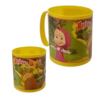 2111; Taza Apta para microondas Masha y el Oso; 350 ml; no ...