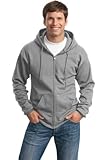 Port & Company Men's Classic Full Zip Hooded Sweatshirt