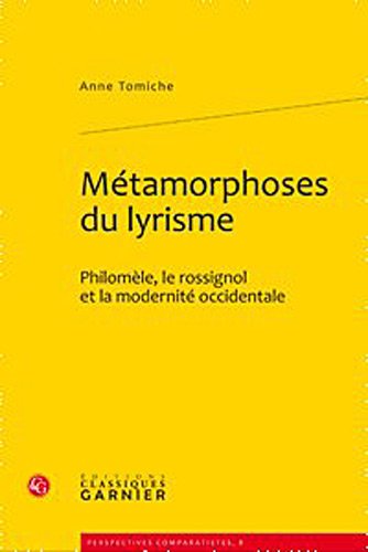 Métamorphoses du lyrisme