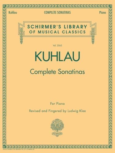 Sonatina Album for the Piano Vol. 51 Schirmer's Library of Musical