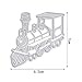 Bottone DIY Metal Cutting Dies Stencil Template Mould for DIY Scrapbook Embossing Album Paper Card Craft Decoration (Locomotive)