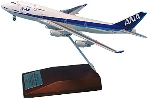 ANA Trading 1/400 747-400 JA8958 winglet with wooden pedestal