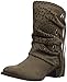 Naughty Monkey Women's Vamp Phyer Ankle Bootie, Taupe, 6 M US