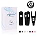 Trgowaul Velvet Hangers Clips, Pants Hangers Velvet Clips, Strong Finger Clips Perfect for Thin Velvet Hangers (60pc, Black)