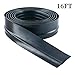 Homend Universal Garage Door Threshold Seal DIY Weather Stripping 1/2 inch Thick 16 Feet Length