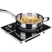 Duxtop Ultra Thin Full Glass Top Portable Sensor Touch Induction Cooktop Countertop Burner, 1500W