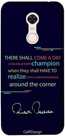 Official Merchandise CelfiDesign Classic Case - Champion AB Quotes for Redmi Note 5