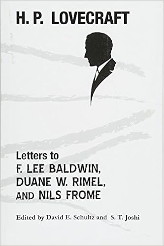 Letters to F. Lee Baldwin, Duane W. Rimel, and Nils Frome Letters to F. Lee Baldwin, Duane W. Rimel, and Nils Frome
