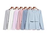 GHO Women's Maternity Nursing Tops Modal Comfy Long Sleeve Breastfeeding Clothes