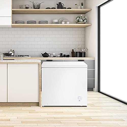 Deep Freezer Chest Freezer SMETA 7 Cubic Feet Freezers Chest 7.0 cu. ft