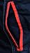Astek Men's Hillcrusher MTB BMX Baggy Padded Mountain Bike Shorts (Orange/Black, XXL)