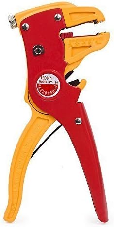 ENJOHOS Adjustable Wire Stripperr/Cutter Insulation Cable Stripping Tool Self Adjusting Cable Crimper Plier (Olecranon)