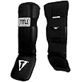TITLE Boxing Vinyl Shin & Instep Guards 2.0 - Muay Thai Shin Guards, Shin Guards, MMA Shin Guards, Kickboxing Shin Guards, Shin Pads, Shin Guards MMA, Martial Arts Shin Guards, Muay Thai Shin Pad