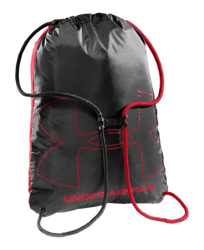 Under Armour Ozsee Sackpack, Red/White, One Size