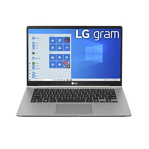 LG Gram 14Z995 Laptop 14" IPS Ultra-Lightweight, (1920 x 1200), 10th gen Core i5 , 8GB RAM, 512GB SSD, Windows 10 Home, USB-C, HDMI, USB-A - Dark Silver