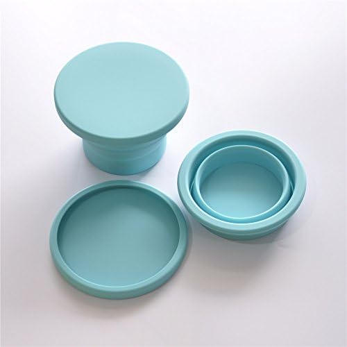 ReeBaby Collapsible Silicone Feeding Bowl With Lid - Saves space