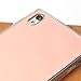 Ringke Fusion Mirror Compatible with Xperia Z5 Premium Case Bright Reflection Radiant Luxury Mirror Bumper Drop Protection Shock Absorption Technology (Attached Dust Cap) - Rose Gold