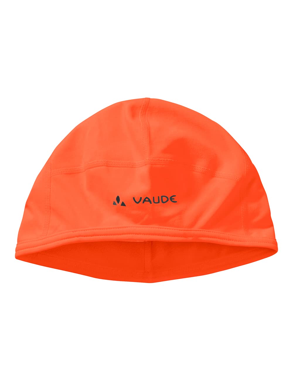 VAUDE Helm Unterziehmütze Bike Warm Cap in Orange – Fahrrad Mütze für kalte Tage, Winddichte Helm-Unterziehmütze für Rennrad, MTB und Radtouren, Helm Mütze mit weicher Fleece-Innenseite 2