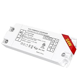 12V 24W dimmable LED Driver, 0.1-100% dimming,Low