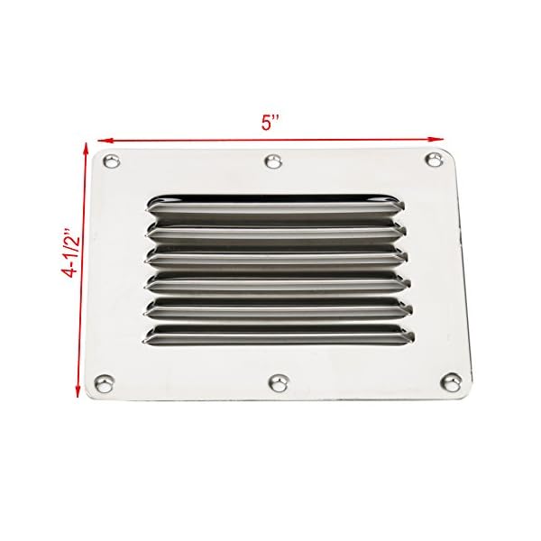 Amarine-made-Stainless-Steel-Stamped-Louvered-Vent-Rectangular-07722S-4-12-X-5