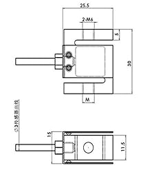 DYLY106 Micro Size 50 KG S Beam Load Cell Tension