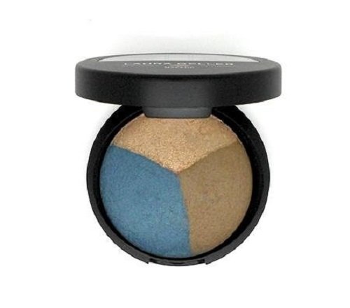 Laura Geller Baked Eye Shadow Trio Blueberry Muffin 0.26 oz/7.5g (Blueberry Muffin)