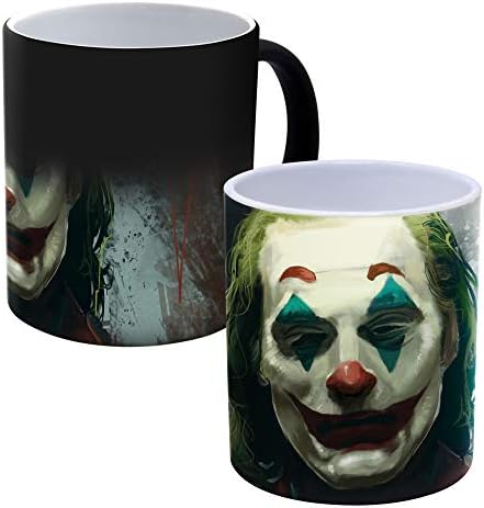 Joker 2019 Movie - DC Comics Heat Changing Magic Mug Ceramic Coffee Tea Cup Unique Gift Present 11 oz