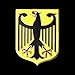 GERMANY EAGLE COAT ARMS CREST GERMAN FLAG LAPEL PIN DEUTSCHLAND BUNDESADLER VENICEBEE