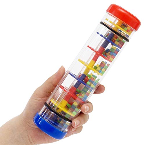 image for Jovatnana Rainmaker Toy for Kids Musical Instruments | Rainfall Rattle