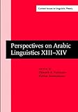 Perspectives on Arabic Linguistics XIII-XIV : Papers from the Annual Symposium on Arabic Linguistics: Stanford, 1999 and Berkeley, California 2000, , 1588112721