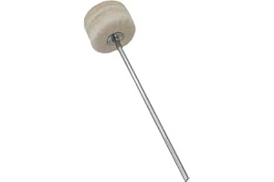 TOVINANNA Electronic Bass Drum Pedal Hammer Replacement Part with Felt Head and Stainless Steel Handle