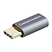 USB-C to Micro-B Adapter[5-Pack], CableCreation Type C Male to Micro USB Female Convertor Data & Charging Compatible Samsung Galaxy S10/S9/S8 Note 8,Pixel,Nexus 6P 5X,etc Spacy Gray Aluminum