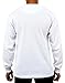 Access Men's Heavyweight Long Sleeve Thermal Crew Neck Top White Extra Large