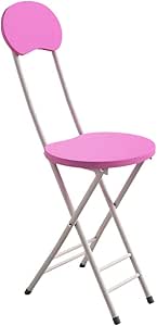 ZHAOYONGLI Sillas Plegables, sillas de Metal con Triple Soporte