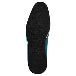 LIBERTYZENO Mens Tuxedo Penny Loafers Canvas