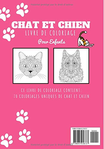 Amazon Com Livre De Coloriage Pour Enfants Chat Et Chien 4 8 Ans Cahier De Coloriages Pour Enfants Chiens Et Chats 70 Pages Avec Motifs Dessins Et Anti Stress Et Amazon Com Livre De Coloriage Pour Enfants Chat Et Chien 4 8 Ans Cahier De Coloriages Pour Enfants Chiens Et Chats 70 Pages Avec Motifs Dessins Et Anti Stress Et