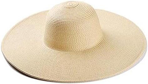 Sun Hat of Ladies Spring and Summer Tide Straw Hat Beachwear Hat Holiday Eaves for Women