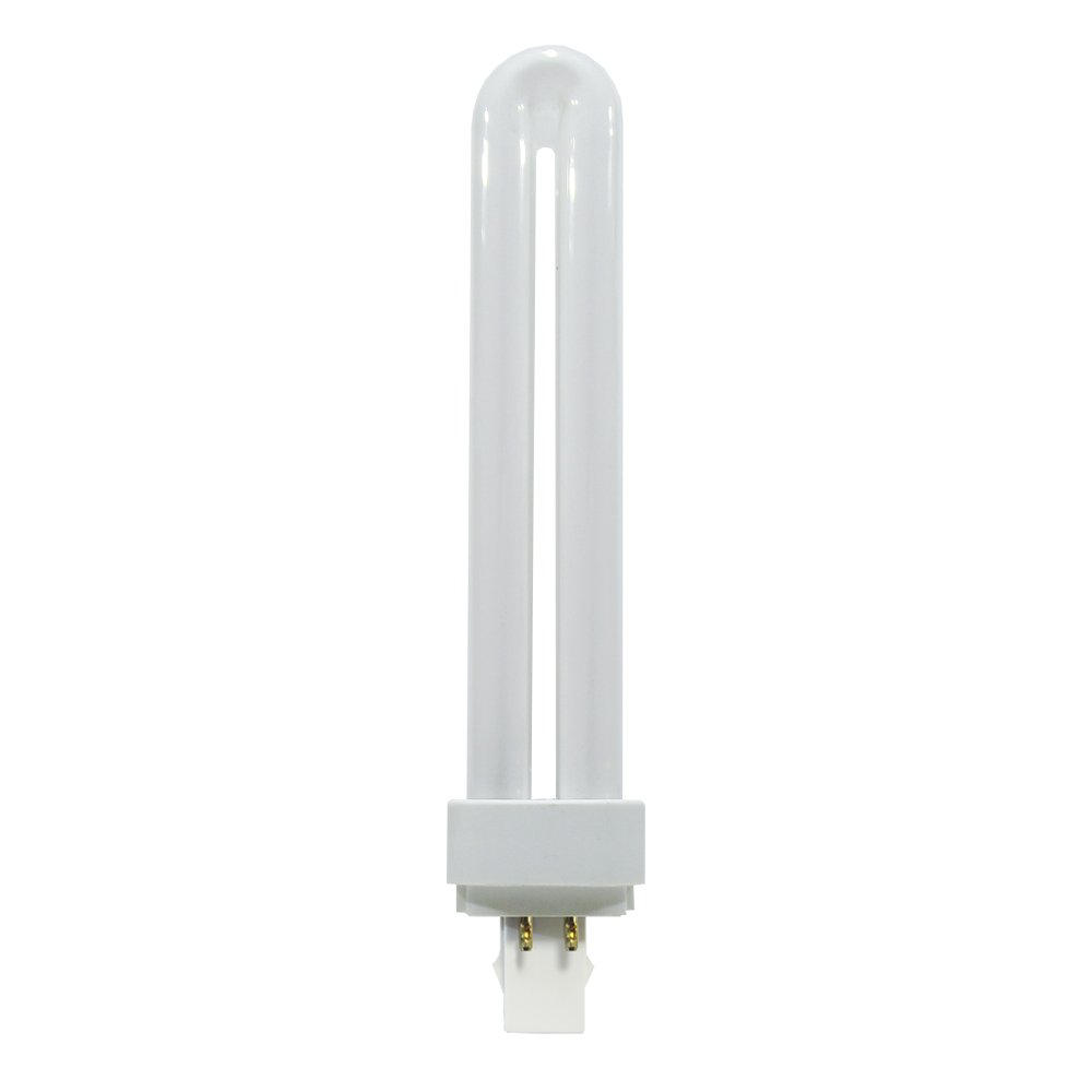 LAES Saving Light Bulb, Crystal, G24q-3, 26 W, White