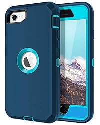 I-HONVA for iPhone SE 2022/2020 Case Built-in