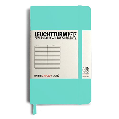 Leuchtturm Pocket Hardcover Lined Light Blue