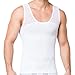 HANERDUN Mens Slimming Shirt Body Shaper Vest Compression Shirt Shapewear Hide Gynecomastia Slimming Vest