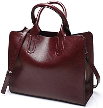 JSBKY Women Bags Top Handle Satchel Retro Handbags Shoulder Bag Tote Purse (coffee)