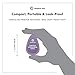 Squeeze Pod Travel Moisturizing Lotion - 15 Single Use Pods - Shea Butter Rich, Relief for Cracked Hands or Heels, Leakproof, TSA Approved Travel Size Natural Moisturizer For Air Travel, Gym Bags ML5