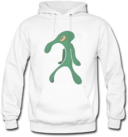 Bold and Brash 2016 Printed Pullover Hooded Sweatshirt Men hoodies White Large