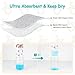5 Pack Baby Burp Cloths Set - Upgraded Ultra Absorbent 100% Organic Cotton, Soft and Breathable Towels, Larger 21’’×10’’, Double Layer with 3 Pack Small Baby Washcloths for Newborns, Boys and Girls