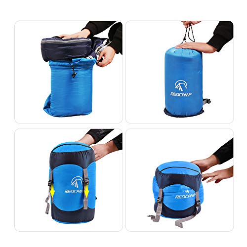 REDCAMP Nylon Compression Stuff Sack, Lightweight Sleeping Bag