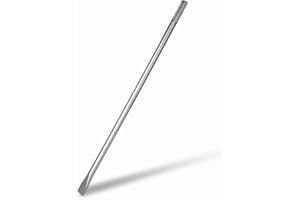 LUKIEBOEE 24" Extra Long SDS MAX Narrow Flat Chisel, Compatible with All SDS-Max Demolition Hammers, for Removing Ceramic Tile Ceiling Wall Concrete Brick Thinset Mortar Granite