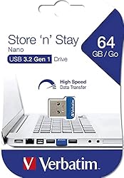 Verbatim 64GB Store 'n' Stay Nano USB 3.2 Gen 1