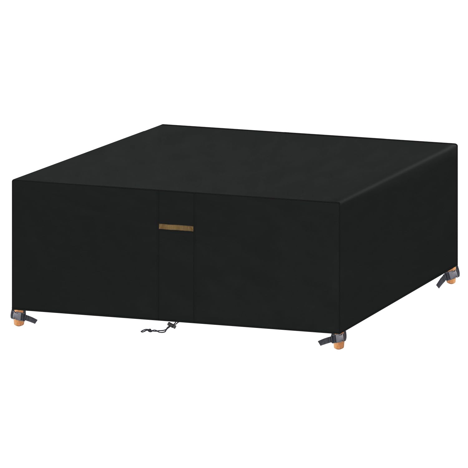 VANSHEIM Outdoor Patio Furniture Cover, Waterproof Heavy Duty Oxford Fabric Garden Table Cover, 190x140x71cm